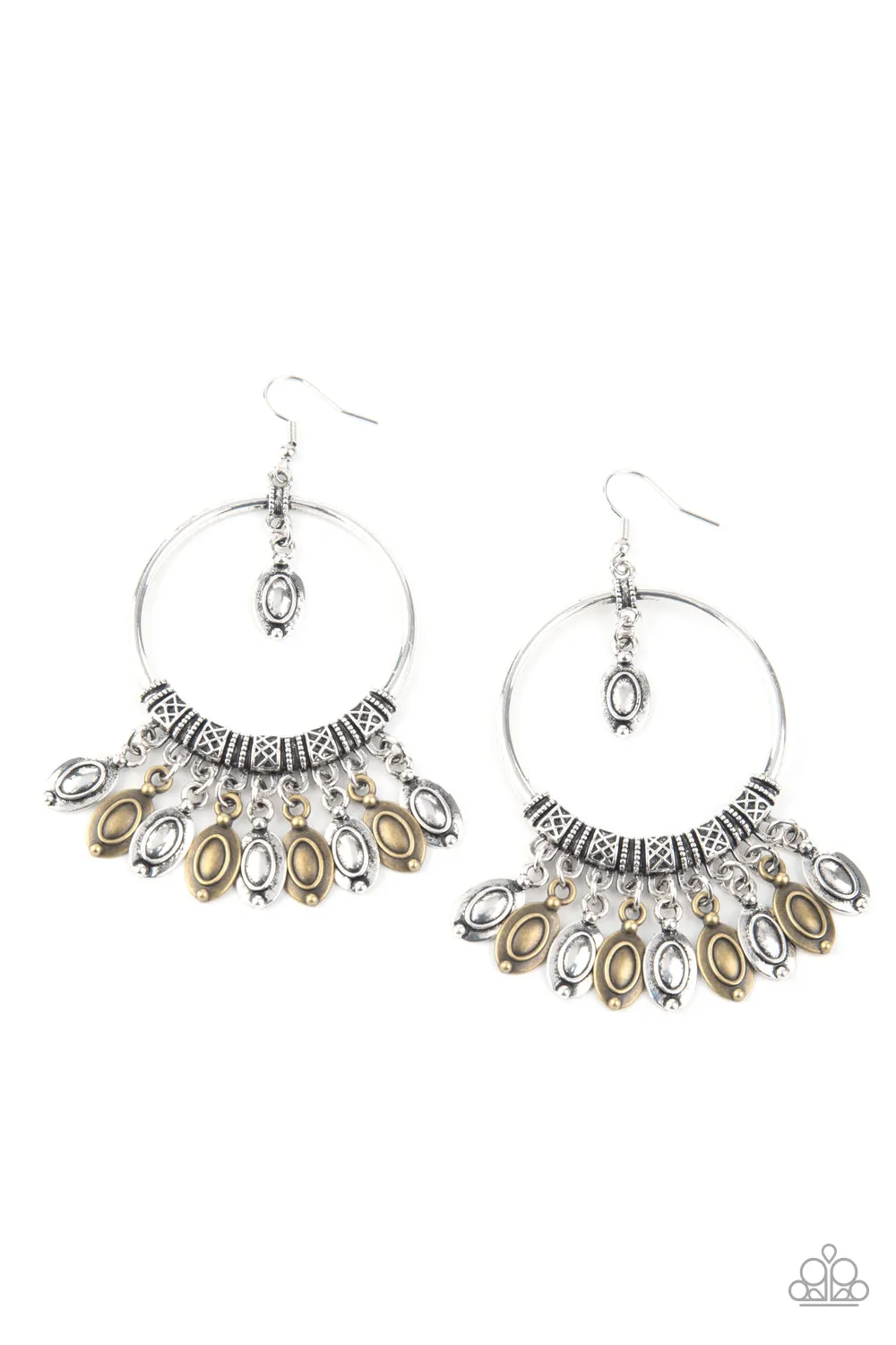 Paparazzi Metallic Harmony Multi Earrings