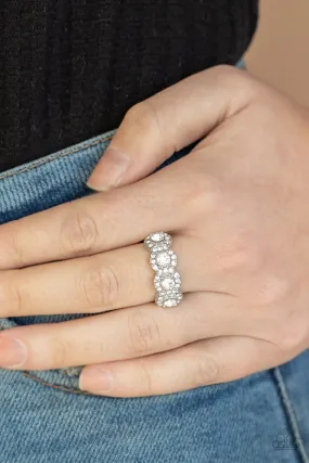 Paparazzi Ring ~ Ever Enlightened - White