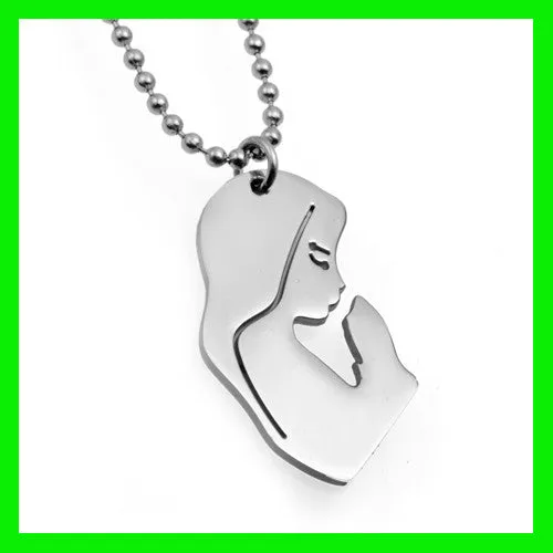 Praying Girl Pendant