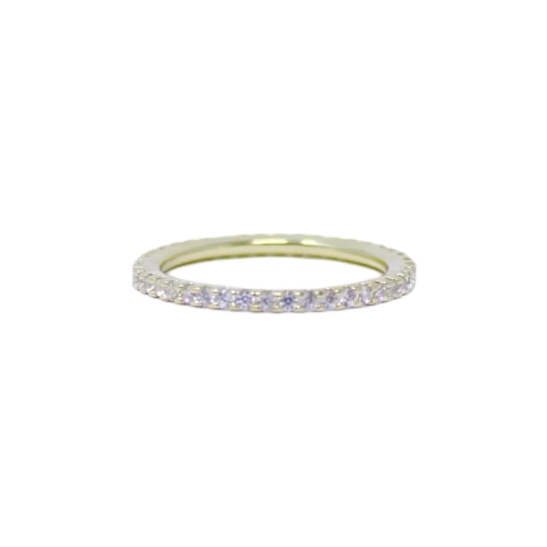 Precious Pinky Ring in Gold