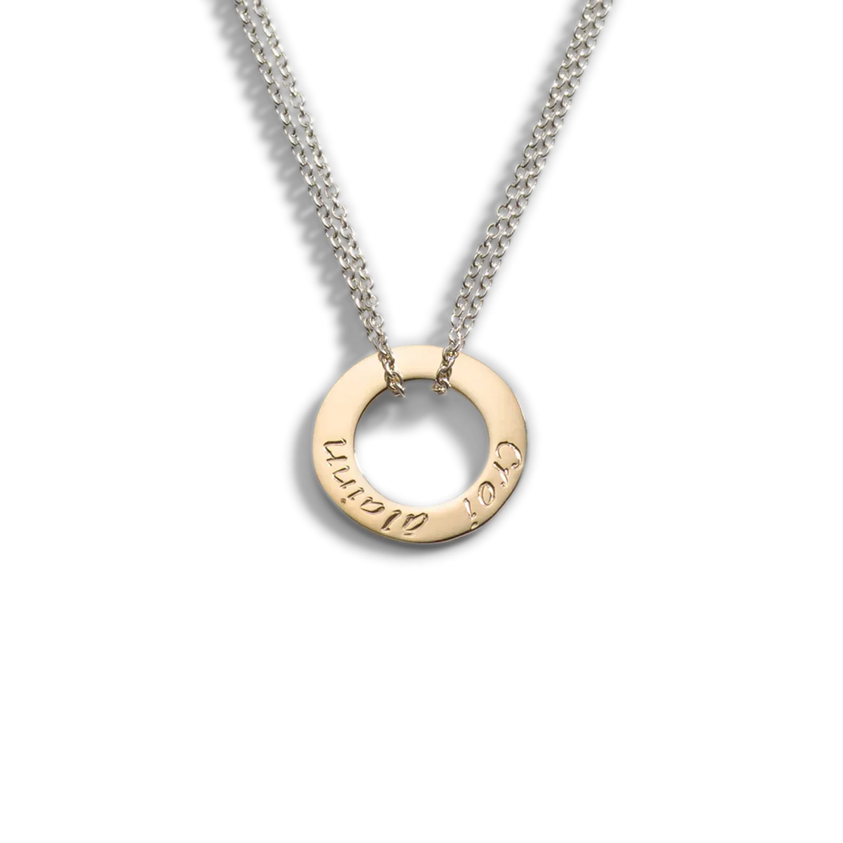 Silver|Gold Croí álainn single pendant