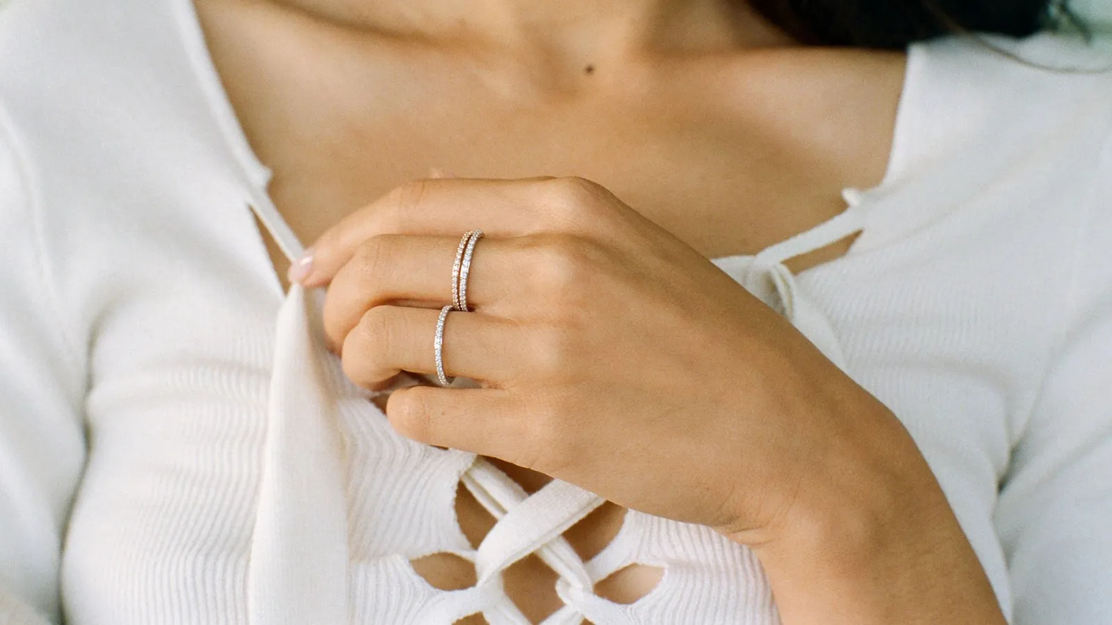 The Diamond Eternity Band Ring