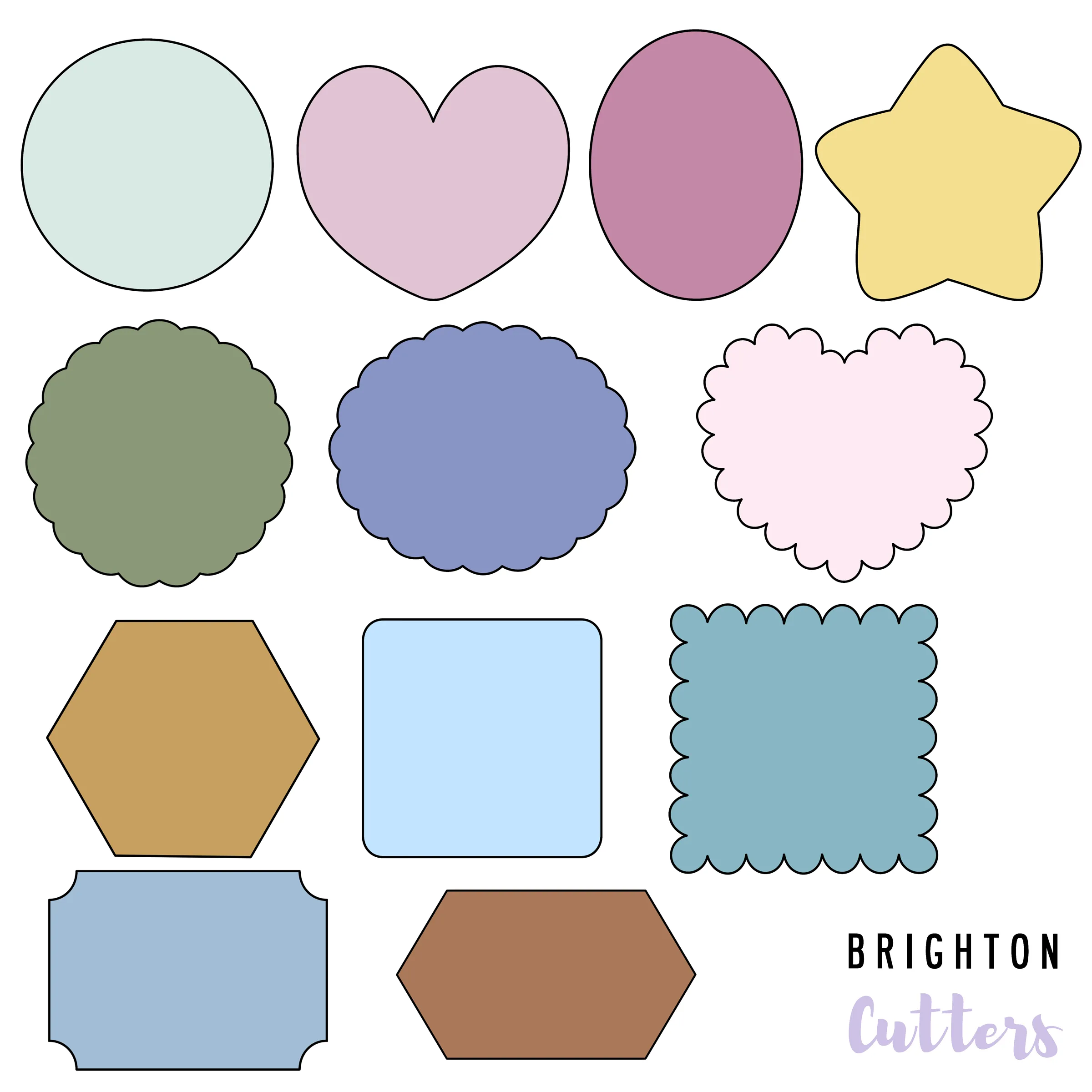 The Graceful Baker – Beginner's Bundle Cookie Cutters