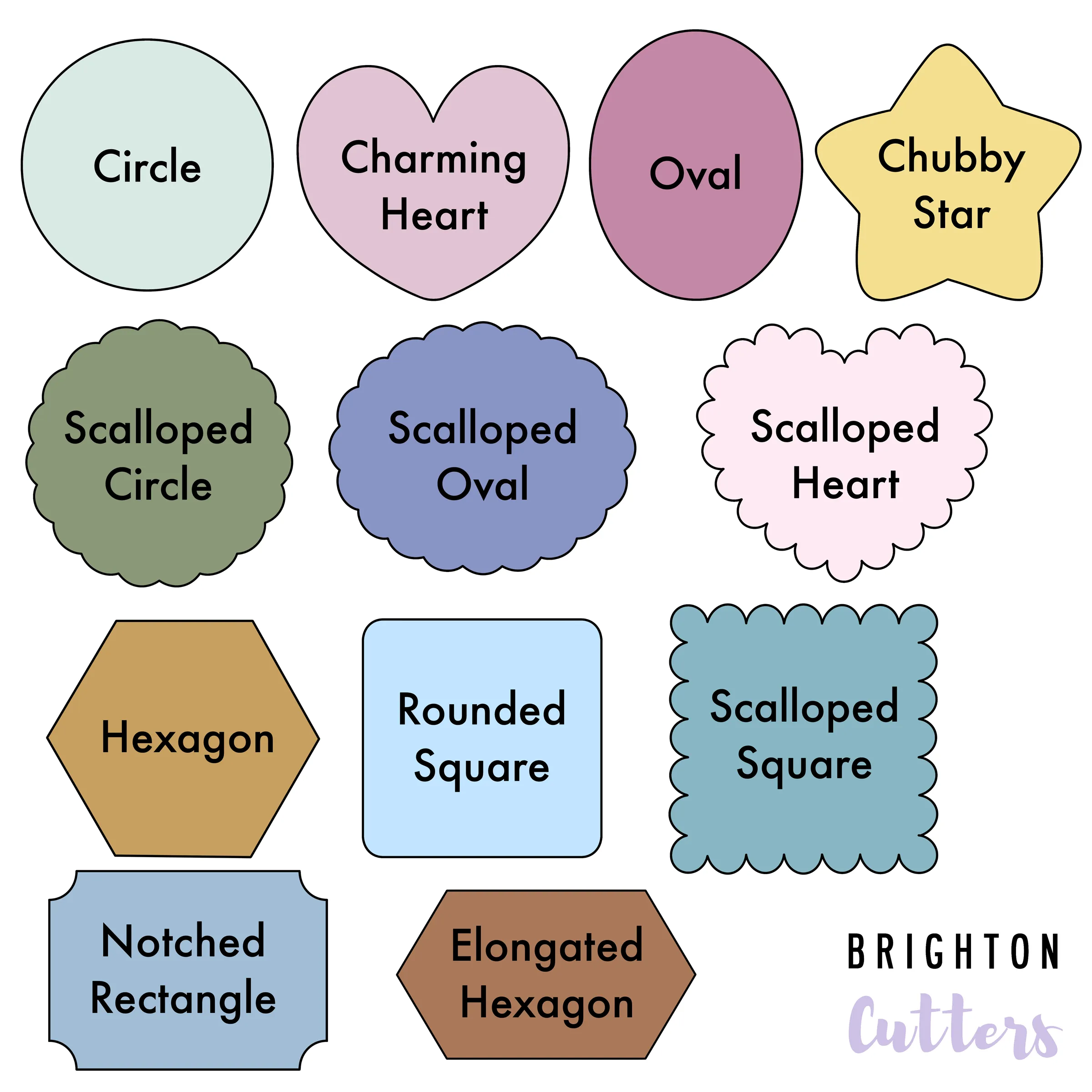 The Graceful Baker – Beginner's Bundle Cookie Cutters