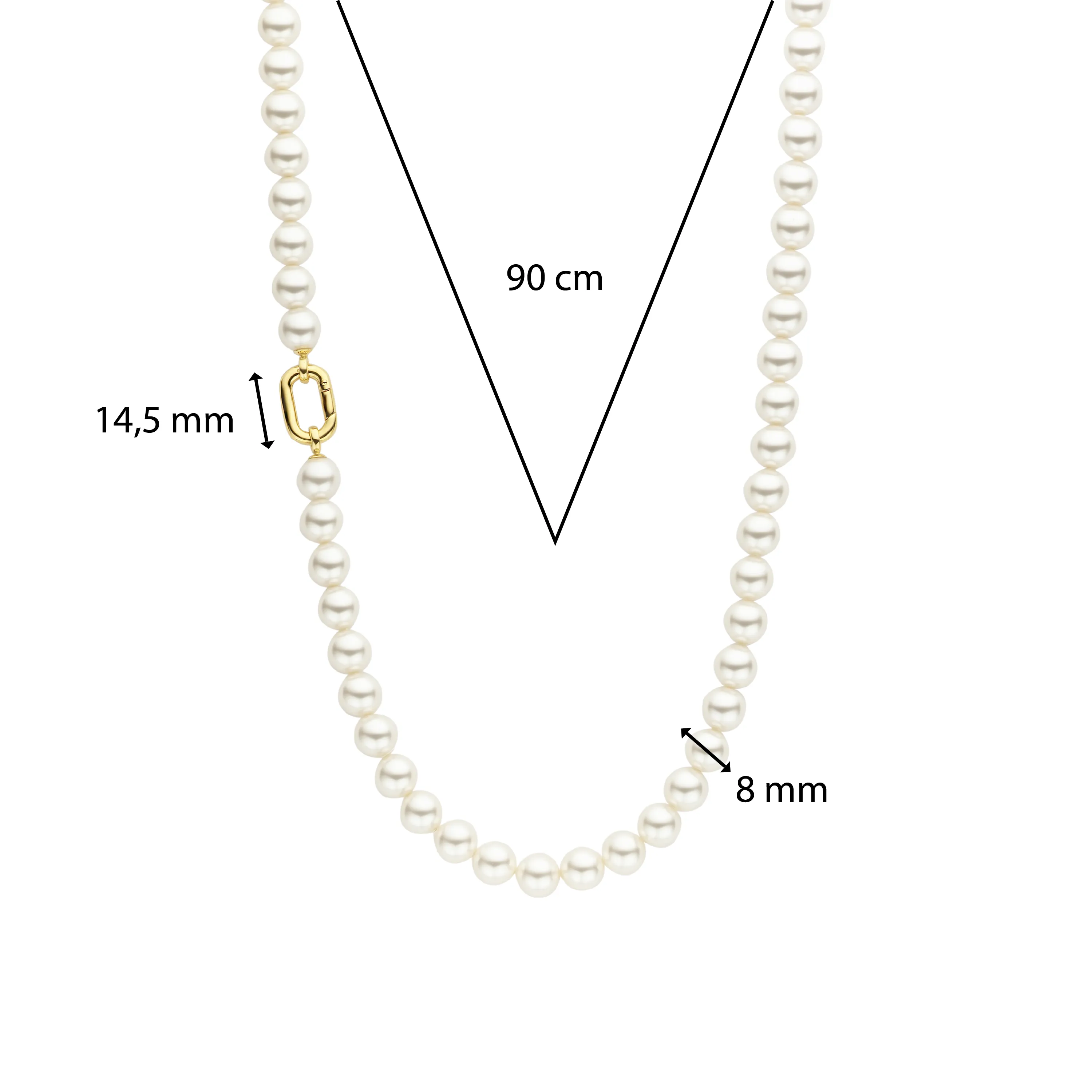 TI SENTO Necklace 34043YP