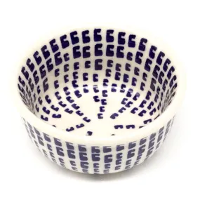 Tiny Round Bowl 4 oz in Blue Rain