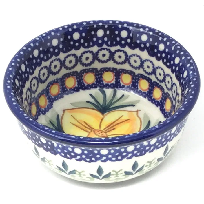 Tiny Round Bowl 4 oz in Daffodils