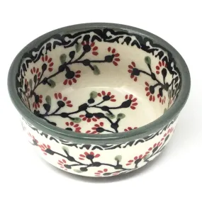 Tiny Round Bowl 4 oz in Japanese Cherry