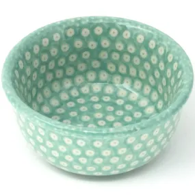 Tiny Round Bowl 4 oz in Mint Elegance